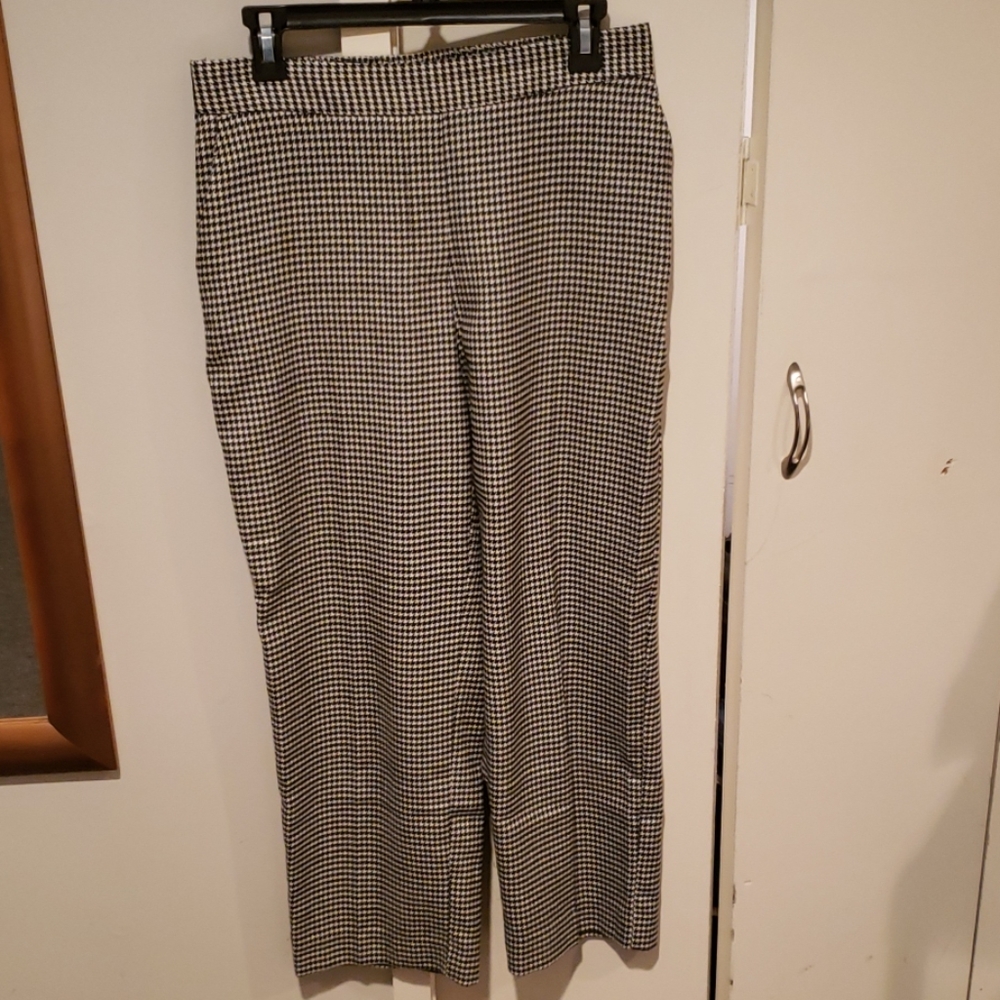 ZARA woolen Houndstooth trousers